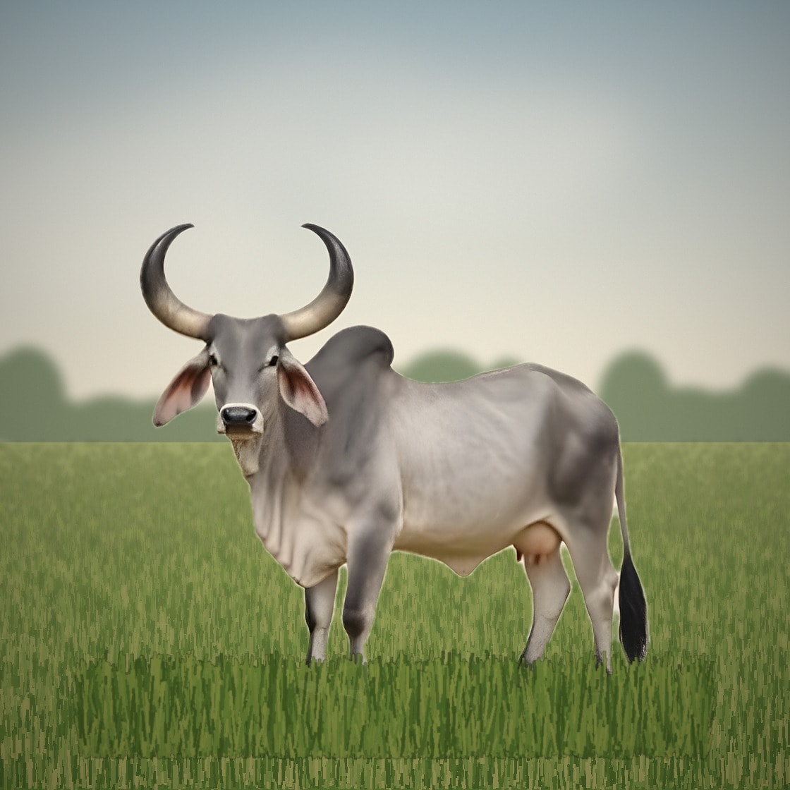 Kankrej cow