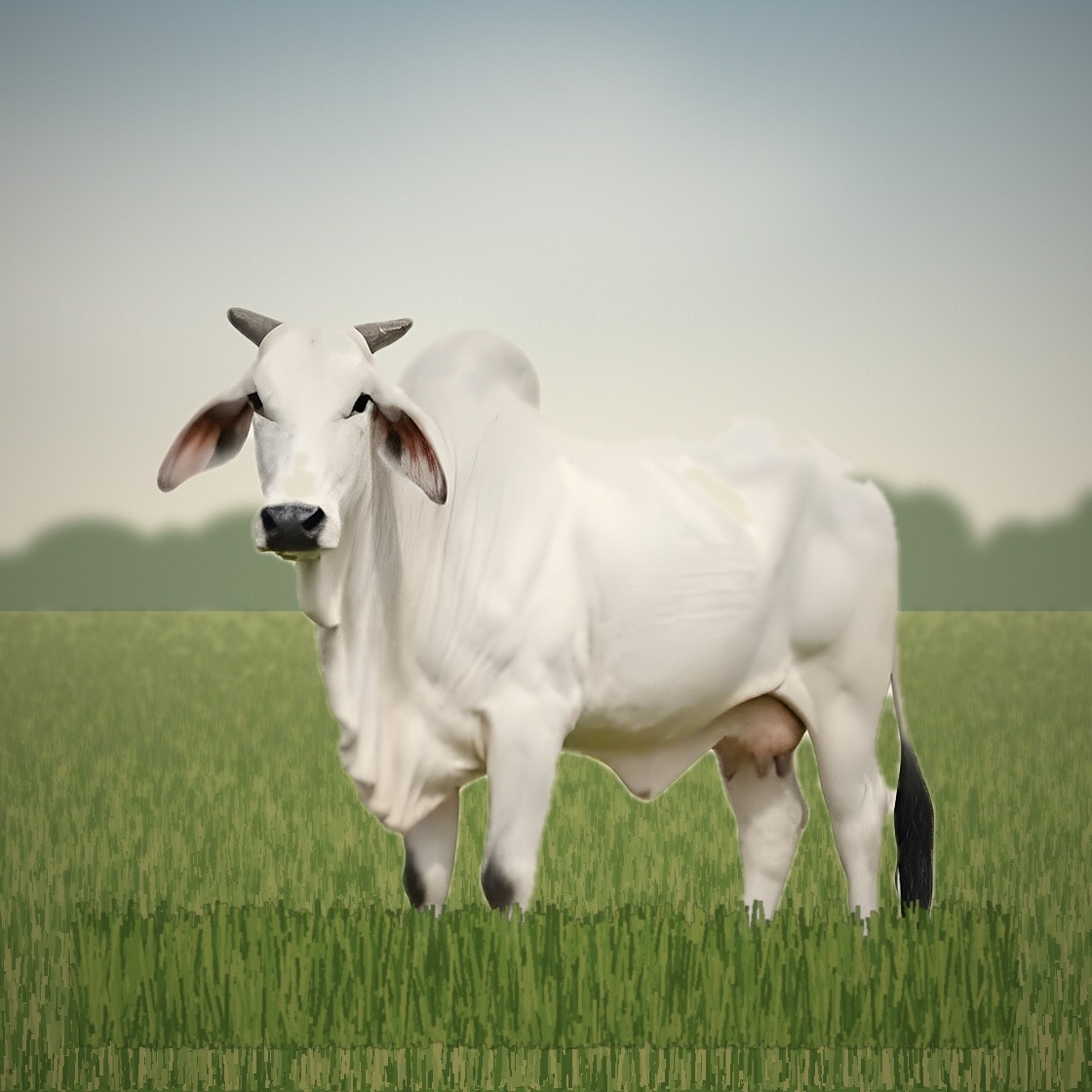 Ongole (Nellore) cow